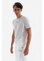 Bavlněné tričko Alpha Industries bílá barva, s potiskem, 118529.626-white