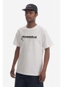 Bavlněné tričko Gramicci Dancing Man Tee bílá barva, s potiskem, G3SU.T045-white