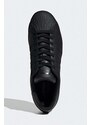 Kožené sneakers boty adidas Originals Superstar černá barva, EG4957