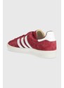 adidas Originals Semišové sneakers boty adidas Campus 80s vínová barva, FZ6152-BURGUND