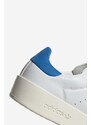 Kožené sneakers boty adidas Originals Stan Smith Relasted H06187 bílá barva