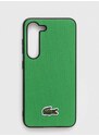 Obal na telefon Lacoste Galaxy S23 zelená barva