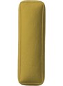Yellow Tipi Olivově zelený sametový polštář písmeno I 40 cm