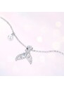 Éternelle Stříbrný náhrdelník Mystic Ocean - stříbro 925/1000, mořská panna