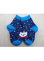 Dětské ponožky TREPON Brumík, modrý melír