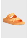 Pantofle Birkenstock Arizona EVA dámské, oranžová barva, 1025586