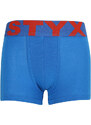 Dětské boxerky Styx sportovní guma modré (GJ1167) 6-8