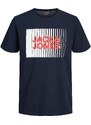 Jack&Jones Pánské triko JJECORP Standard Fit 12233999 Navy Blazer XL