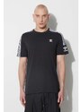 Bavlněné tričko adidas Originals černá barva, s aplikací, IA6344-BLACK