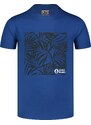 Nordblanc Modré pánské bavlněné tričko REEDS