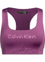 Fitness podprsenka Calvin Klein Medium Support VAE amethyst