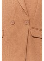 Trendyol Camel Blazer Jacket-Pants Woven Bottom-Top Suit