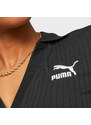 PUMA CLASSICS Ribbed V Collar Shirt XS