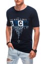 Edoti Men's printed t-shirt