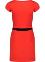 Nordblanc Oranžové dámské šaty WAISTLINE