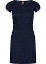 Nordblanc Modré dámské šaty WAISTLINE