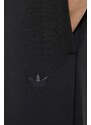 Tepláky adidas Originals černá barva, hladké, II8024