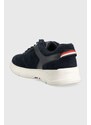 Semišové sneakers boty Tommy Hilfiger CORE HILFIGER SUEDE tmavomodrá barva, FM0FM04592