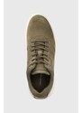 Semišové sneakers boty Tommy Hilfiger CORE HILFIGER SUEDE zelená barva, FM0FM04592