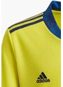 Dětské tričko s dlouhým rukávem adidas AdiPro 20 GK žlutá barva