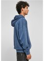 URBAN CLASSICS Small Embroidery Hoody - spaceblue
