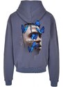 MISTER TEE Le Papillon Heavy Oversize Hoody - vintageblue