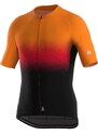 Bicycle Line - Italské cyklistické oblečení Pánský oranžový cyklistický dres SESTO