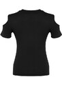 Trendyol Curve Black Knitted Cut-Out Detailed Knitted Blouse