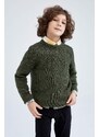 DEFACTO Boy Regular Chino Crew Neck Pullover