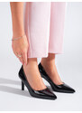 GOODIN Shelvt classic women's heeled pumps black lacquered