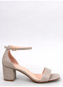 Sandály na podpatku model 181953 Inello
