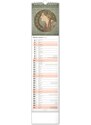PRESCO GROUP, a.s. Nástěnný kalendář Alfons Mucha - vázanka 2024 PGN-32462-L-24
