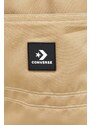 Bavlněné šortky Converse hnědá barva
