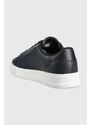 Kožené sneakers boty Tommy Hilfiger SUPERCUP LEATHER tmavomodrá barva, FM0FM04706