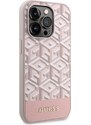 Ochranný kryt pro iPhone 13 Pro - Guess, G Cube MagSafe Pink