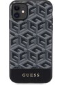 Ochranný kryt pro iPhone 11 - Guess, G Cube MagSafe Black