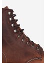 Kožené boty Red Wing pánské, hnědá barva, 3362-brown