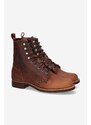 Kožené boty Red Wing pánské, hnědá barva, 3362-brown