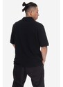 Neil Barrett Polo tričko Neil Barett černá barva, s aplikací, PBJT143.U500-3158