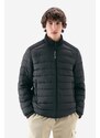 Péřová bunda Woolrich Bering Tech Jacket CFWOOU0697MRUT2635 100 pánská, černá barva, zimní