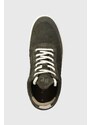 Semišové sneakers boty Filling Pieces Low Top Ripple Suede zelená barva, 25122791926