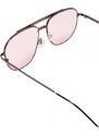 Sluneční brýle Urban Classics Sunglasses Manila - gunmetal/palepink