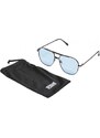 URBAN CLASSICS Sunglasses Manila - gunmetal/batikblue