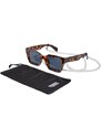 URBAN CLASSICS Sunglasses Poros With Chain - amber