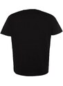 Trendyol Curve Black and White 2-Pack Basic Knitted T-Shirt