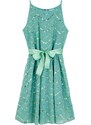 bonprix Slavnostní šaty s pajetkami, pro dívky Zelená