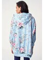 Bigdart 4125 Oversized Sweat Dress - Ice Blue