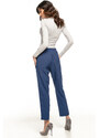 Tessita Woman's Pants T271 4 Navy Blue