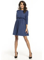 Tessita Woman's Dress T284 4 Navy Blue