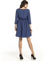 Tessita Woman's Dress T284 4 Navy Blue